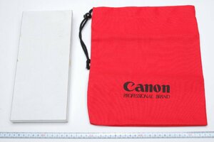 ※【新品未使用】非売品 ヴィンテージ Canon キヤノン 巾着袋 赤 レッド F-1 A-1 AE-1 時代物 c0272L2