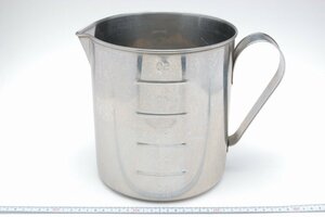 *[ beautiful goods ] E.B.M EBM. part pine commercial firm stainless steel pitcher 5 liter 5L reality image . put on medicines ....c0321