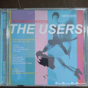 CD THE USERS [SECONDARY MODERN 1976-1979]