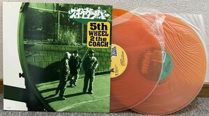 スチャダラパー「5th WHEEL 2 the COACH」2枚組LPレコード盤、オレンジ仕様！＜From 喜怒哀楽、サマージャム'95、ドゥビドゥWhat?、他＞