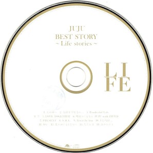 JUJU＜じゅじゅ＞「BEST STORY 〜Life stories〜」ベスト盤CD＜明日がくるなら、奇跡を望むなら...、ありがとう、他収録＞の画像6