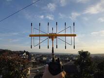 1200MHz 4ele TWIN DELTA LOOP YAGI アンテナ BNC TYPE ( ZHW-HAM-177 )_画像4