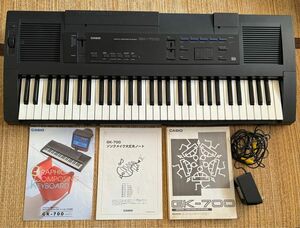 CASIO GK-700 シーケンスソフト内蔵のキーボード