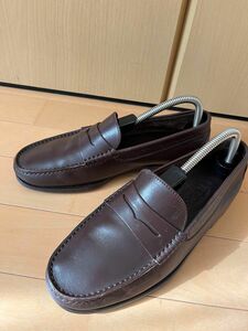 トッズtod's コインローファー　ダークブラウン　サイズ5（24cm相当）