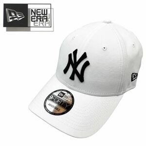 ☆正規品新品☆NEWERA 9FORTY ニューエラ キャップ 帽子 野球帽 940シリーズ ヤンキース ホワイト アジャスター仕様 ワンサイズ