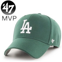 ☆正規品新品☆47BRAND MVP フォーティセブン キャップ 帽子 野球帽 野球チーム MVPシリーズ MVP12WBV ドジャース ダークグリーン_画像1