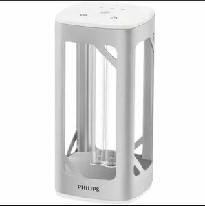 Philips(フィリップス) UVC 除菌ライト 紫外線 パープル 24W 家庭用細菌・ウイルス対策 安全センサー付き シルバー