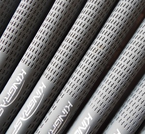 ■超特価！送料安!■ 8本組 競技志向 抜群のグリップ力 高品質 KINGRASP Golf Grip 標準モデル 60R バックラインなし グレー