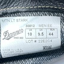 即決★Danner 定価5.7万 30812★28cm マウンテンブーツ ダナー 10EE ブラック マウンテンライト スターク ゴアテックス STUMP TOWN限定_画像7