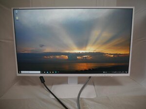 送料込み 液晶モニタ Princeton PTFWLT-24W 23.8ワイド 白枠 HDMI/DVI/D-Sub 1