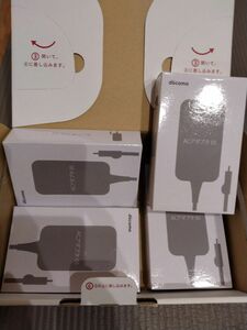 10個　NTT　docomoドコモ ACアダプタ 05　充電器