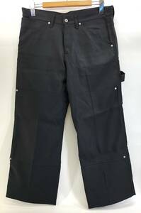 DAIRIKU　ダイリク　ダブルニーペインターパンツ　Painter Flasher Pressed Pants　ブラック　22SS P-7　SIZE L