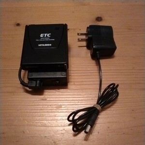 大容量充電池駆動 三菱製 ハンディETC 軽Setup 自主運用(一体型ETC バイク 二輪 自動二輪) 