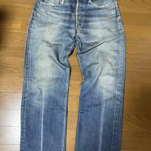 送料無料 60s LEVI'S 501 bige 初期 vステッチ タイプ ウエストシングルw31 ヴィンテージ リーバイス / デニム 505 66 前期 big e 606 517の画像3