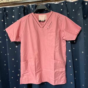 オペ着　ナース服　オペ看　病院　S M 中古品　美品　サイズ大きめ Tシャツ 半袖　制服