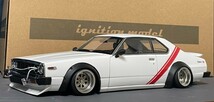 1/18 IG ★ジャパン 新品【改】カスタム★ 街道レーサー仕様 ワンテール セミワークス スリット 板ッパネ その他 _画像9