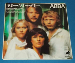 ☆7inch EP★70s名曲!●ABBA/アバ「Gimme! Gimme! Gimme! (A Man After Midnight)/ギミー・ギミー・ギミー」●