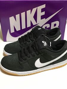 新品　28.5cm NIKE SB DUNK LOW PRO BlackGum SBダンクロー ブラックガム　US10.5