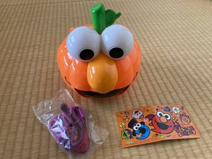 即決 未使用 USJ ポップコーンバケット ハロウィン エルモ セサミーストリート　