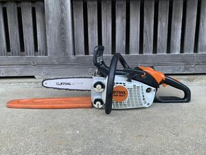 Stihl スチール MS192C 25cmバー エンジン チェンソー チェーンソー カービング チェーンソーアート プロ機 キャンプ アウトドア ジャンク