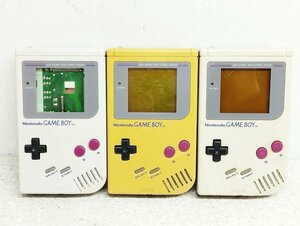 任天堂 ゲームボーイ 本体 DMG-01 3台セット ジャンク