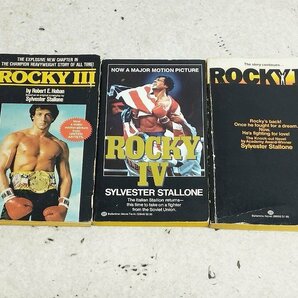 洋書 小説 文庫本 ROCKY II・III・IV Robert E.Hoban ロッキー2・3・4 3冊セットの画像1