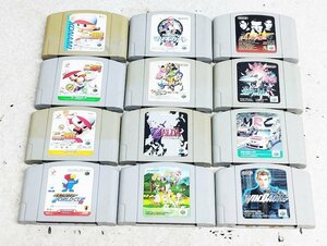 任天堂 ニンテンドー64ソフト いろいろまとめて12本セット ジャンク