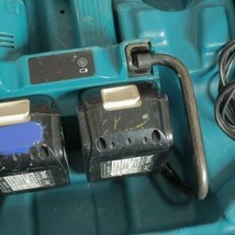 1円～!!【簡易動作確認済】makita マキタ 36V 充電式シャーレンチ WT310DPG2 シャーレンチ DC18RD 充電器 バッテリー 中古 現状 kd01011765_画像7