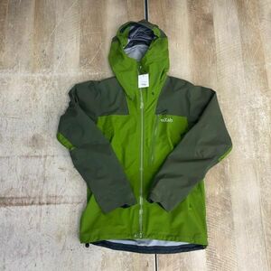 ◆美品 Rab ラブ Men's Ladakh GORE-TEX Jacket M ゴアテックス ジャケット メンズ グリーン アウトドア キャンプ 登山 mc01064338