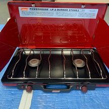 ◆定番◆ コールマン Coleman パワーハウス LP ツーバーナーストーブⅡ キャンプ アウトドア BBQ ツーバーナー コンロ レッド mc01064829_画像5