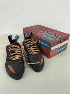 SCARPA スカルパ インスティクト クライミング シューズ UK71/2 インドア用品 中古品 シューズ 70058ー001 キャンプ 登山 mc01064278