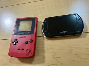 1円スタート SONY PSP GO PSP-N1000 ゲームボーイカラー まとめ売り 動作未確認