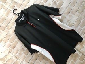 c20115◎NIKE　ナイキ　ドライフィット　半袖　ポロシャツ　メンズ　L