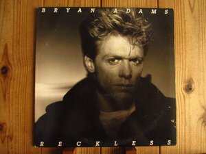 オリジナル / Bryan Adams / ブライアンアダムス / 歴史的ロック名盤 / Reckless / A&M Records / SP-5013 / US盤
