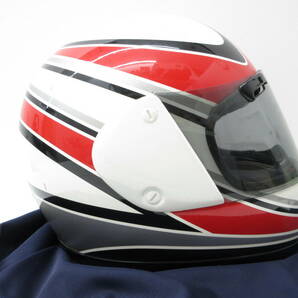 バイク用品祭 アライ ARAI ヘルメット AstroV4 MEDIUM Mサイズ 57-58cm 二輪車 バイク ツーリング 赤 中古の画像2