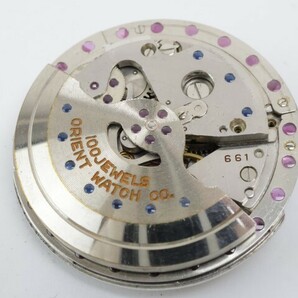 2403-667 オリエント オートマチック 腕時計 ORIENT S-45406 グランプリ100 100石 ムーブメント ケースの画像6
