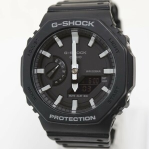 2403-584 カシオ クオーツ 腕時計 CASIO G-SHOCK GA-2100-1AJF アナデジ オクタゴンベゼル 純正ベルトの画像1