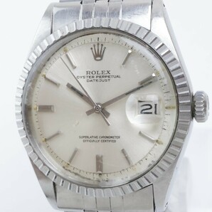 2403-670 ロレックス オートマチック 腕時計1601-3 オイスターパーペチュアル デイトジャスト 純正ベルトの画像1