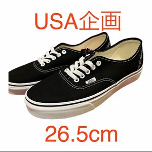 新品未使用送料無料☆VANS スニーカー USA規格オーセンティック26.5cm