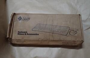  unused goods SUN SUN microsystems Type 5c keyboard + mouse etc. set [X3541]