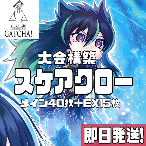 即日発送!大会用 スケアクロー デッキ 遊戯王 天霆號アーゼウス S:Pリトルナイト