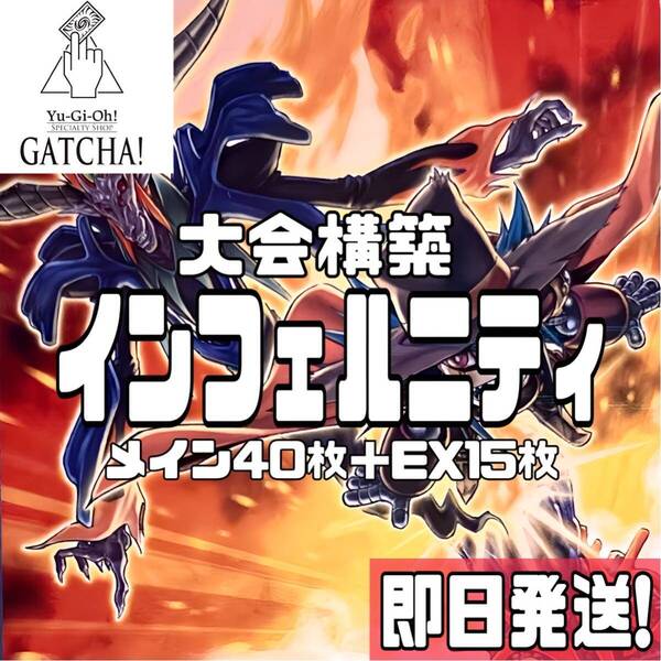 即日発送!大会用 インフェルニティ デッキ 遊戯王 イムセティ