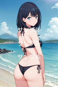 ポスター　イラスト　高品質　高繊細　宝多六花⑨③