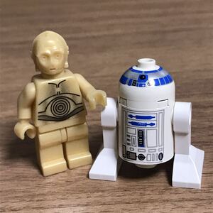 LEGO レゴ ミニフィグ STARWARS スターウォーズ C-3PO R2-D2