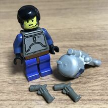 LEGO レゴ ミニフィグ STARWARS スターウォーズ ジャンゴ・フェット 賞金稼ぎ エピソード2 銃_画像3