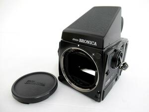 【ZENZA BRONICA/ゼンザブロニカ】丑①429//GS-1/中判フィルムカメラ/ボディ/プリズムファインダー/フィルムホルダー /ストラップ