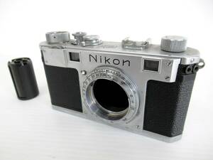 【Nikon/NIPPON KOGAKU】寅④5//Nikon S ボディ/1950-1955 製造/610xxx/クローム