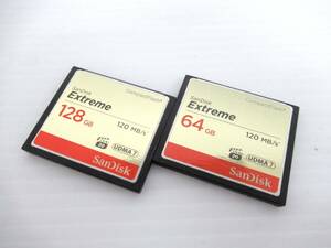 【SanDisk】寅②62//Extream 64GB/120MB/s 2枚