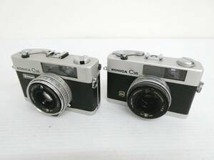 【Konica/コニカ】寅②177//C35/HEXANON 1:2.8 f=38mm/2台セット///