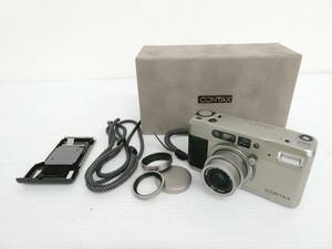 【CONTAX/コンタックス】寅④102//TVS/Vario-Sonnar 3.5-6.5/28-56mm T＊/DATA BACK/化粧箱付き